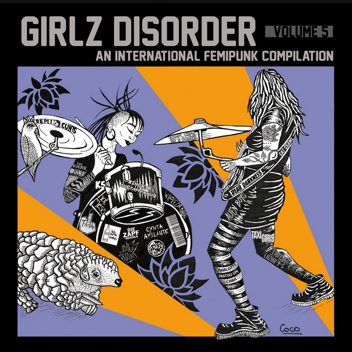 DIY205 – GIRLZ DISORDER volume 5 – compilation – LP/CD