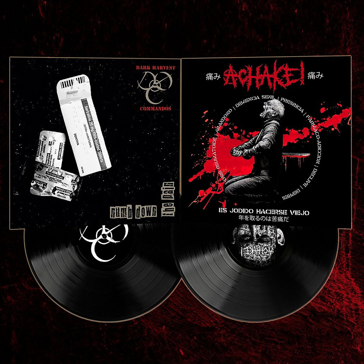 DIY226 Achake // Dark Harvest Commandos (DHC) – Split
